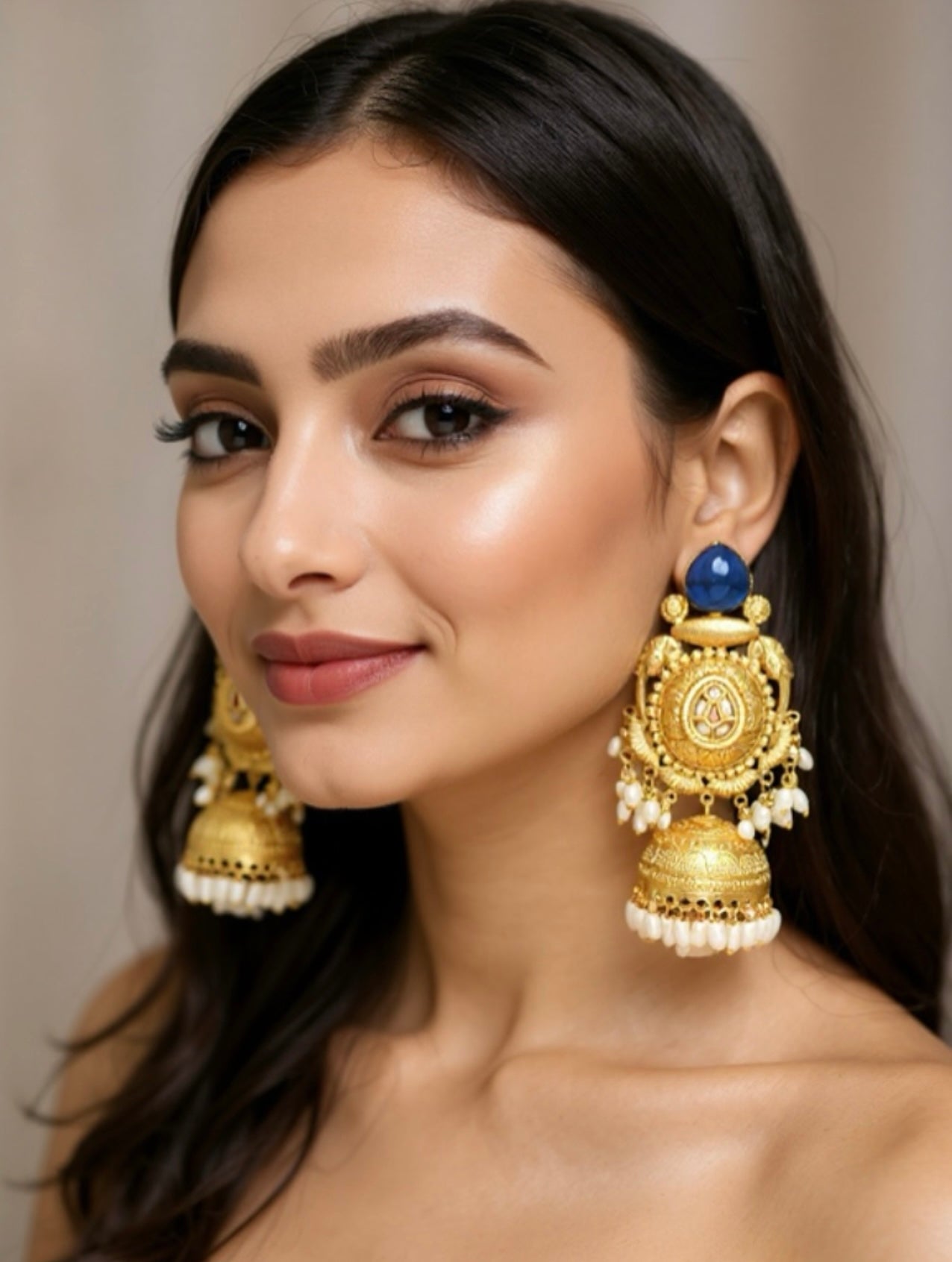 Kashmiri jhumka Earrings