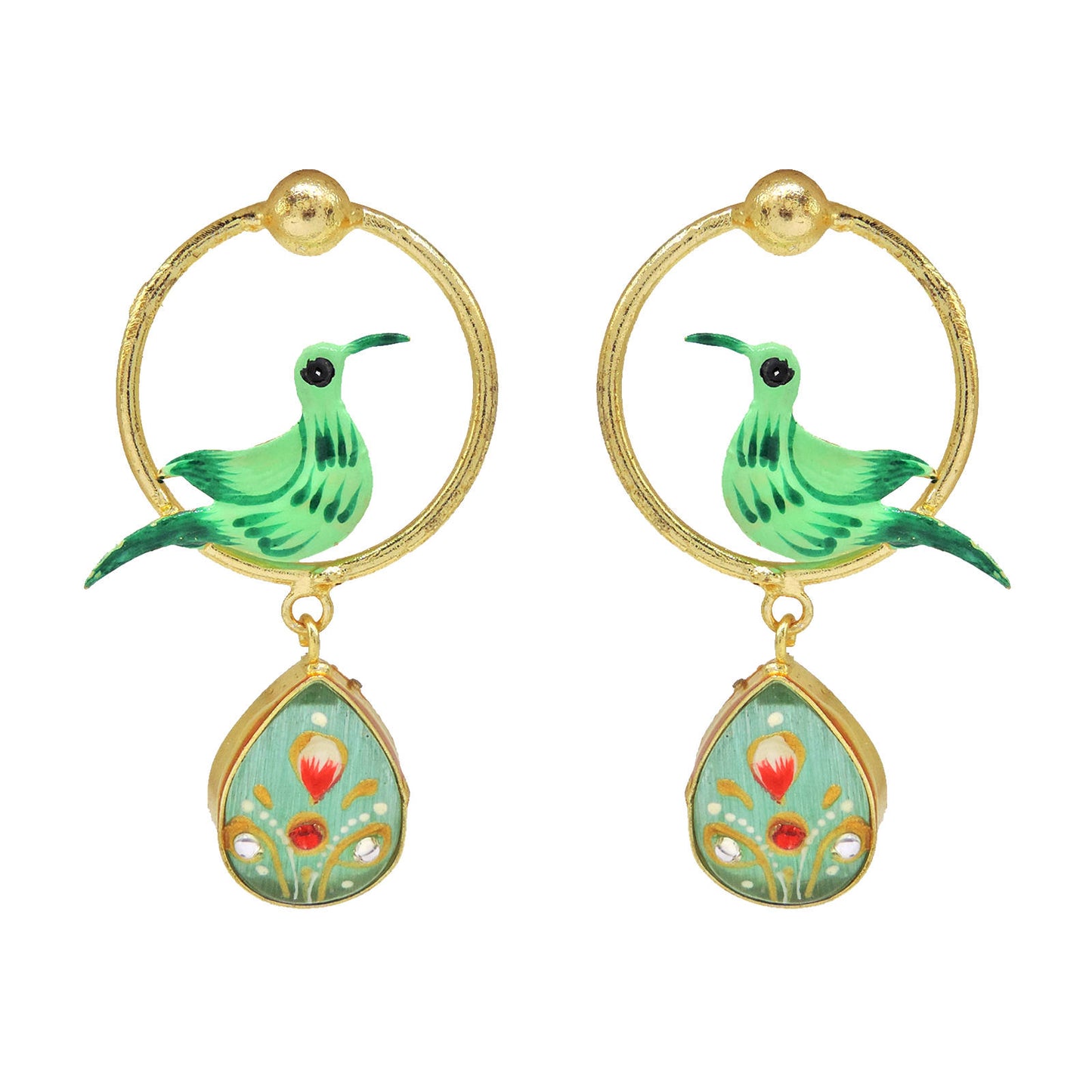 Mishka Bird Earrings.