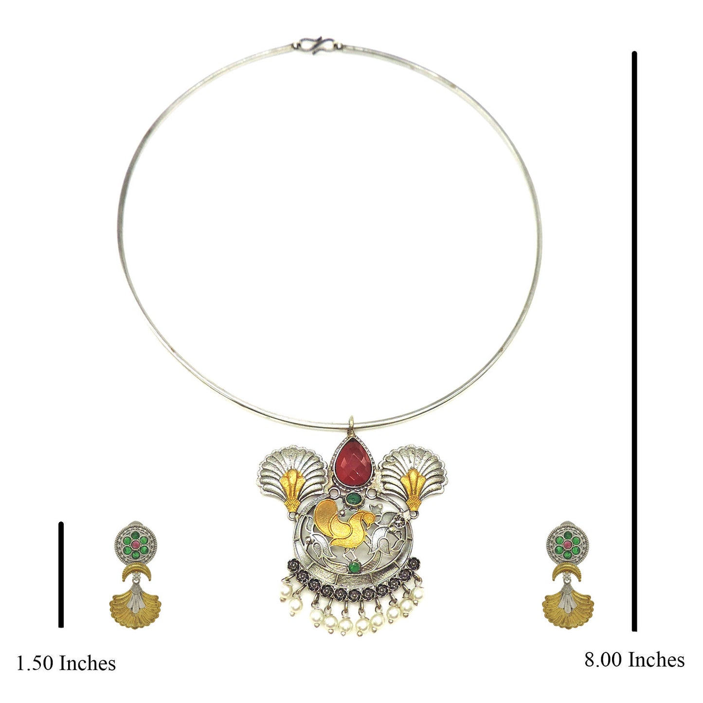 Anoli Ethnic Necklace Set.