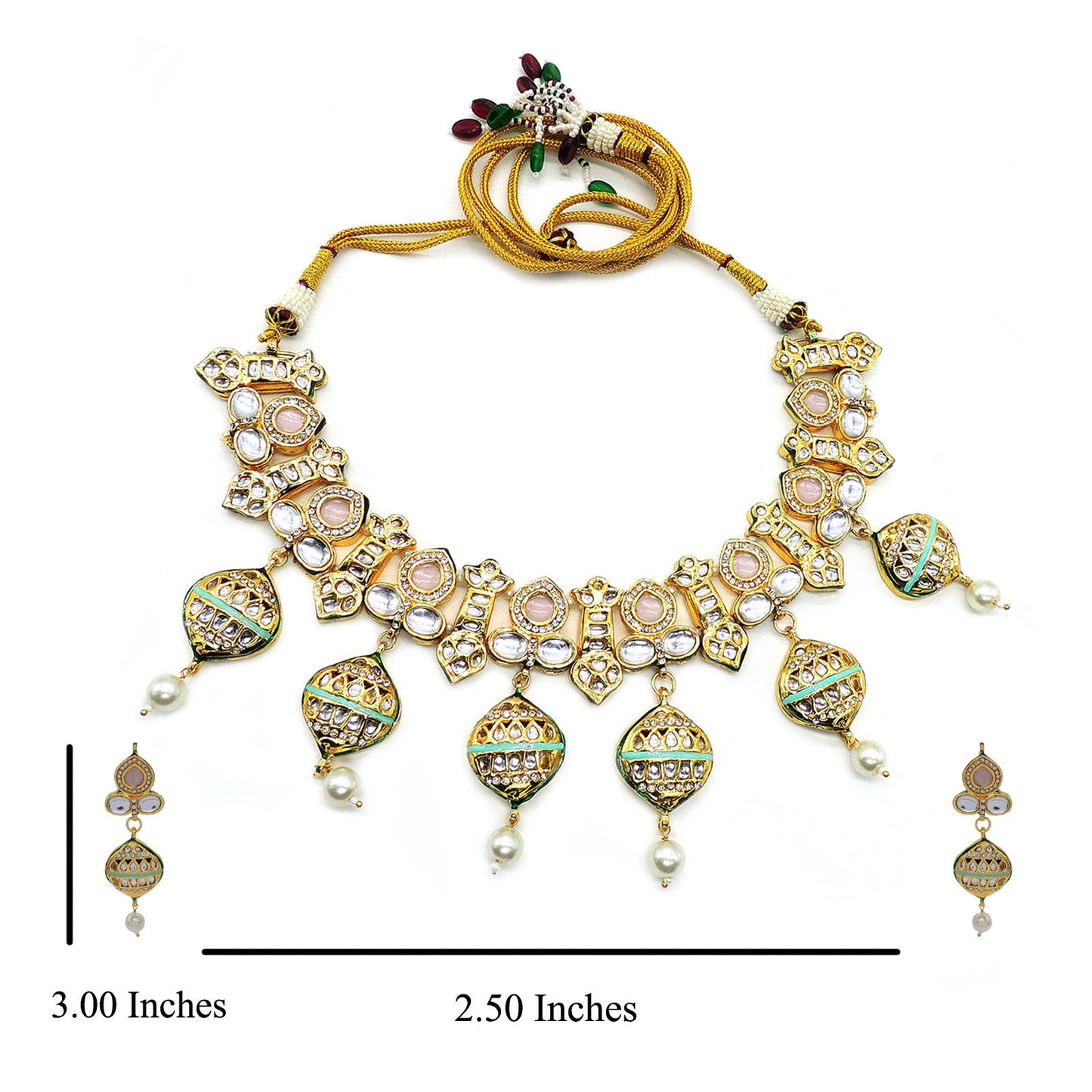 Nutan Traditional Necklace Set.