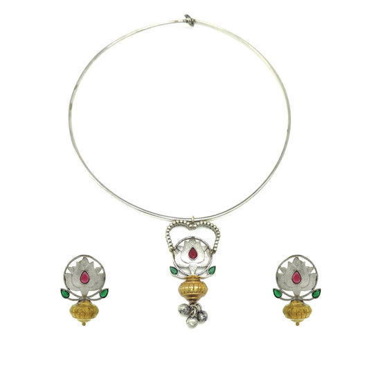 Leena Ethnic Necklace Set.