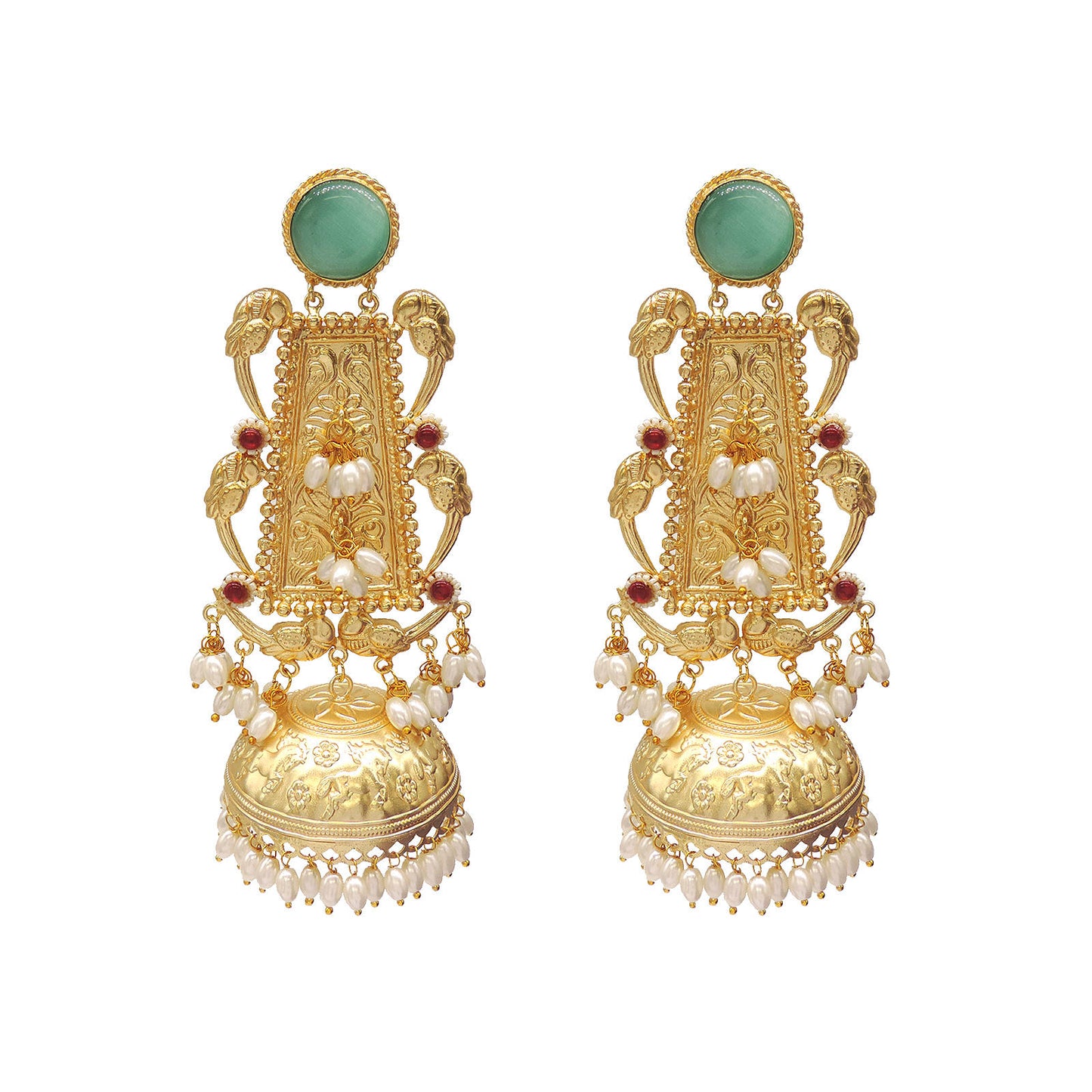 Kashmiri jhumka Earrings