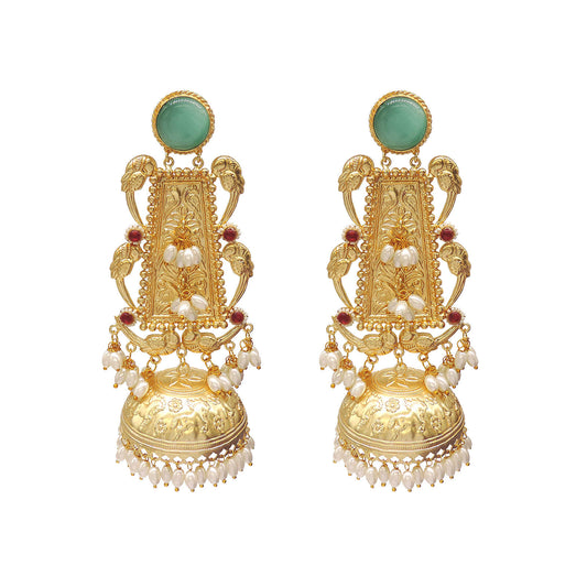 Kashmiri jhumka Earrings