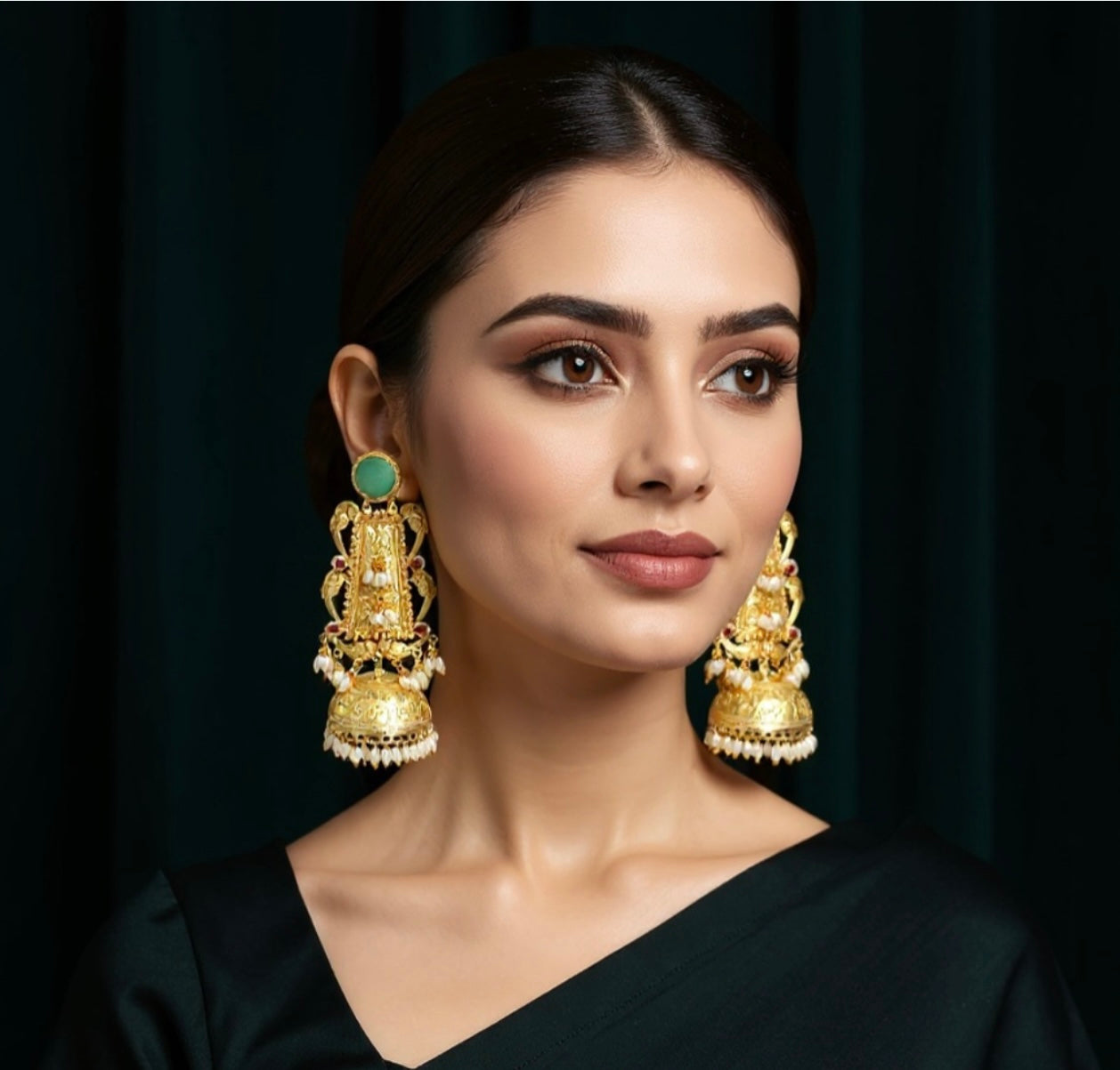 Kashmiri jhumka Earrings