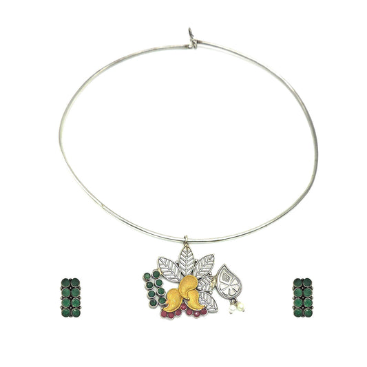 Rosa Ethnic Necklace Set.