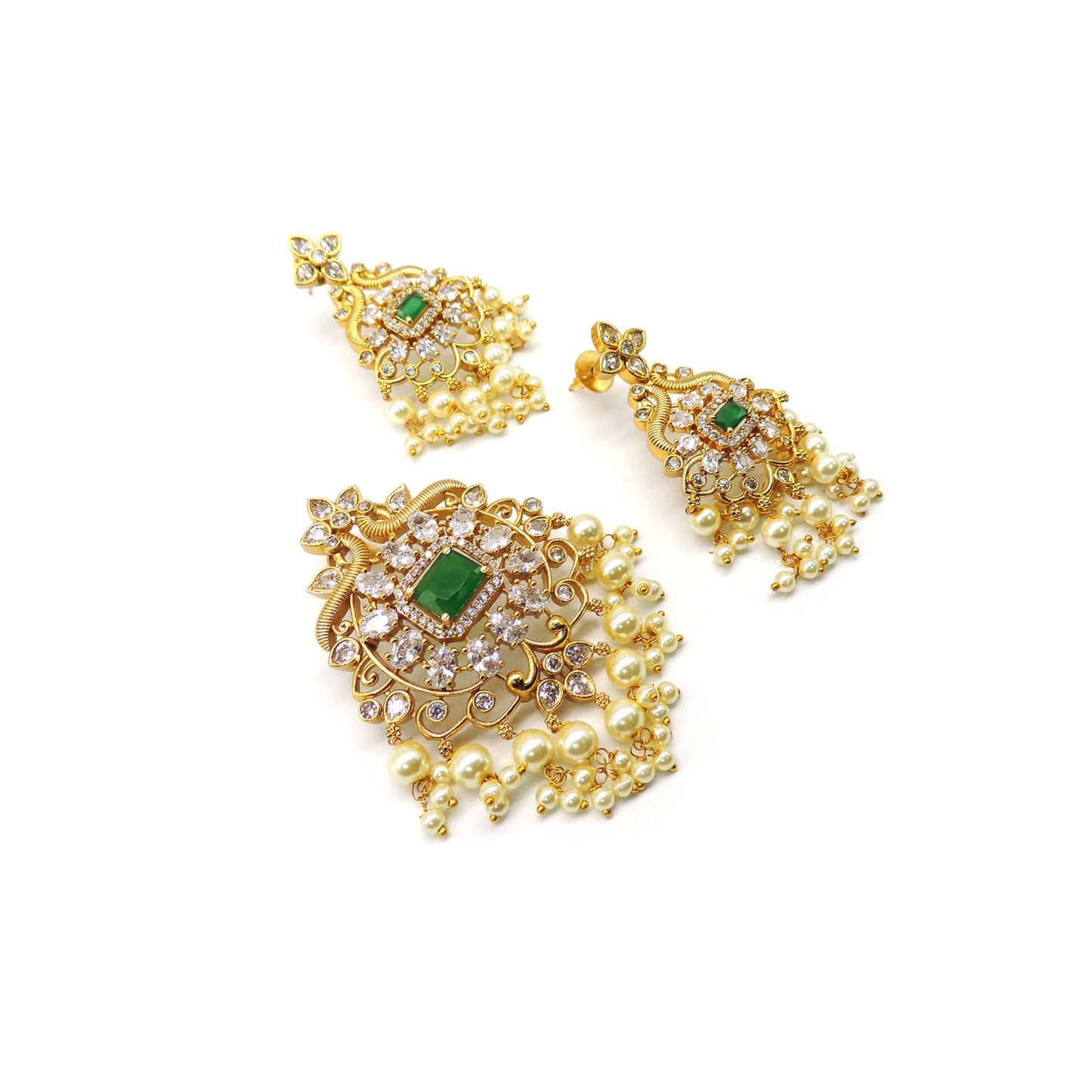 Camellia Pearl Set.SOLD