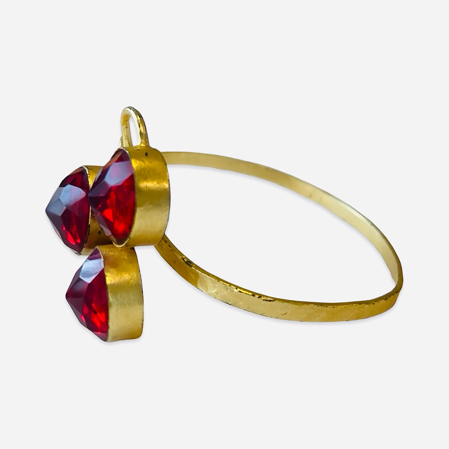 Triple Stone Bangle.