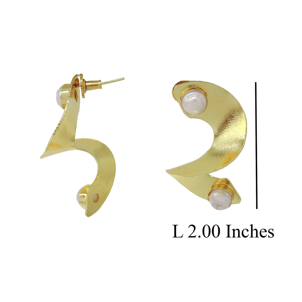 The twirl Earrings
