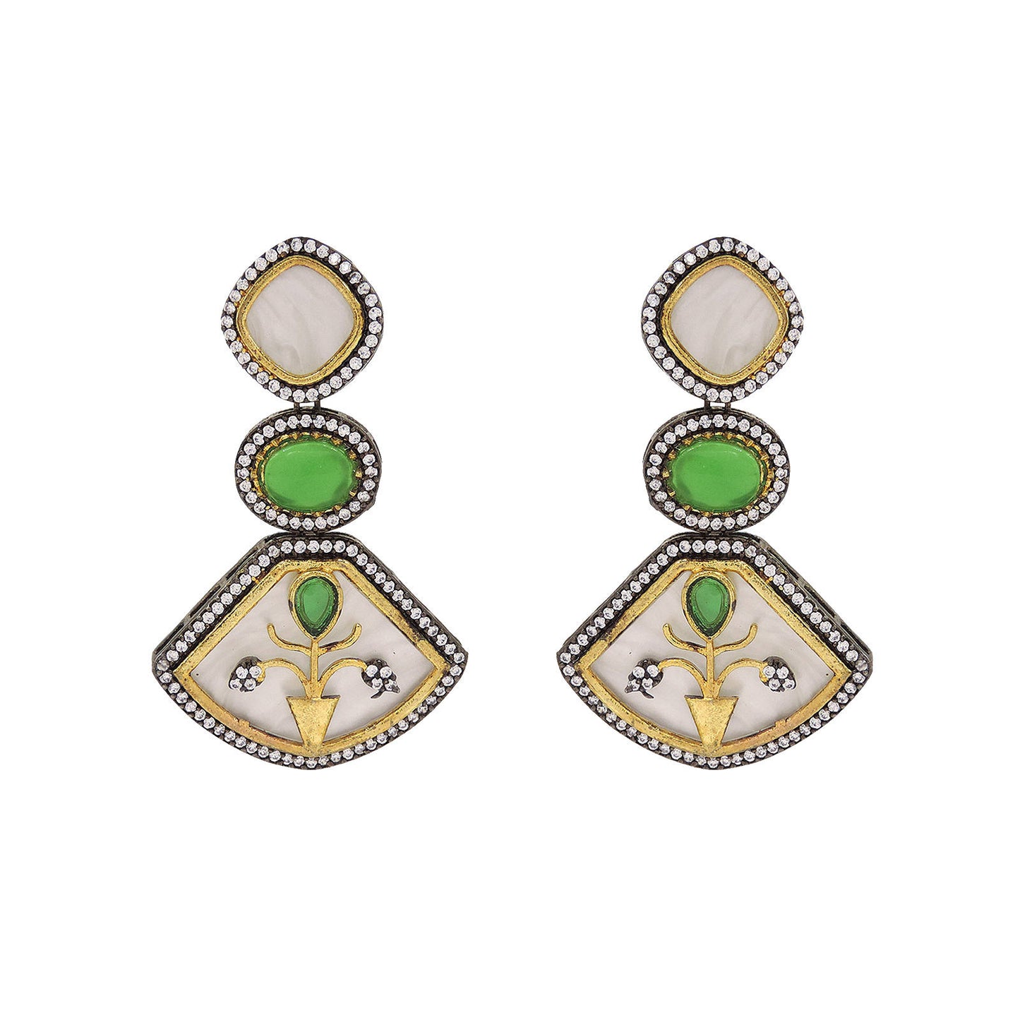 Meenakari Earrings