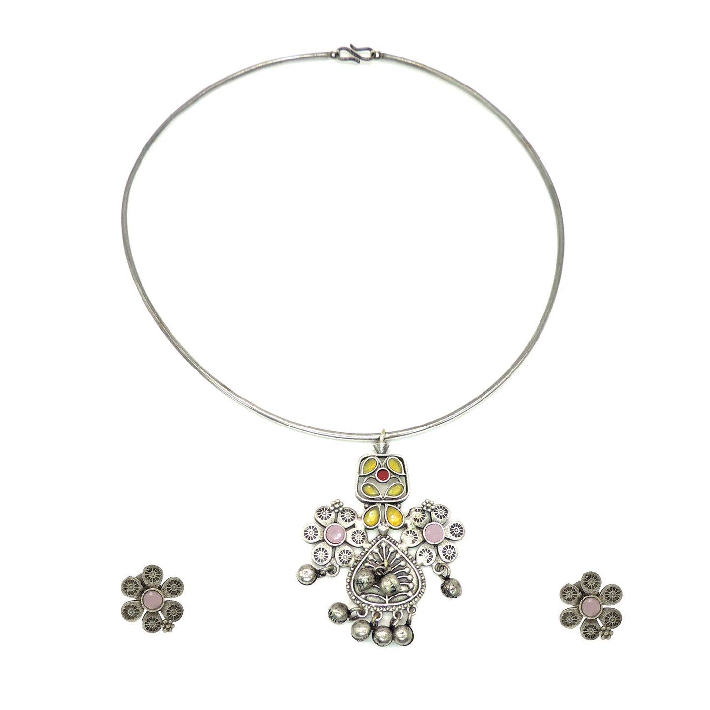 Nima Ethnic Necklace Set