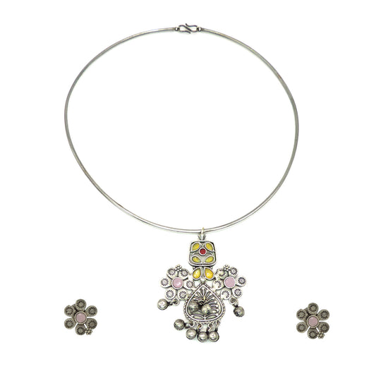 Nima Ethnic Necklace Set