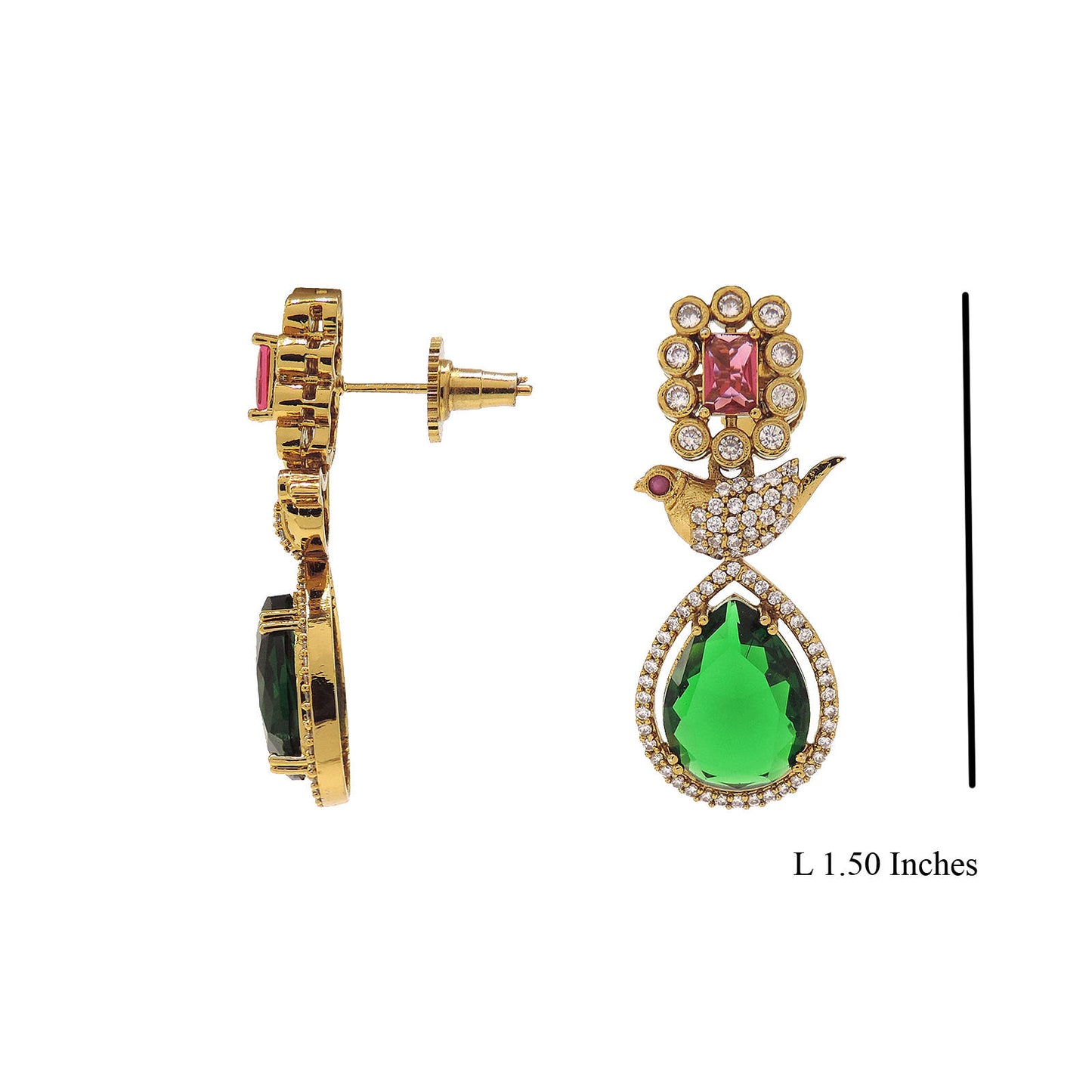 Emerald Necklace Set