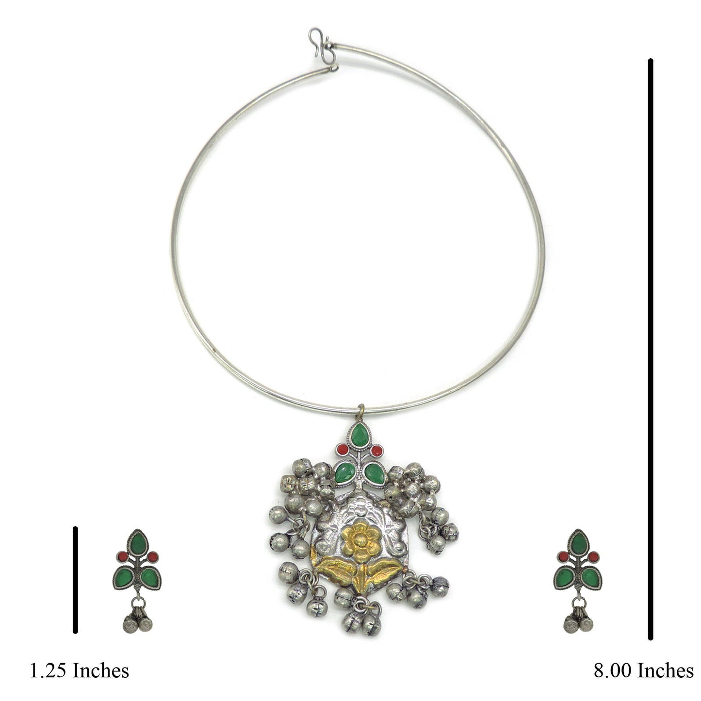 Deviygya Ethnic Necklace Set.