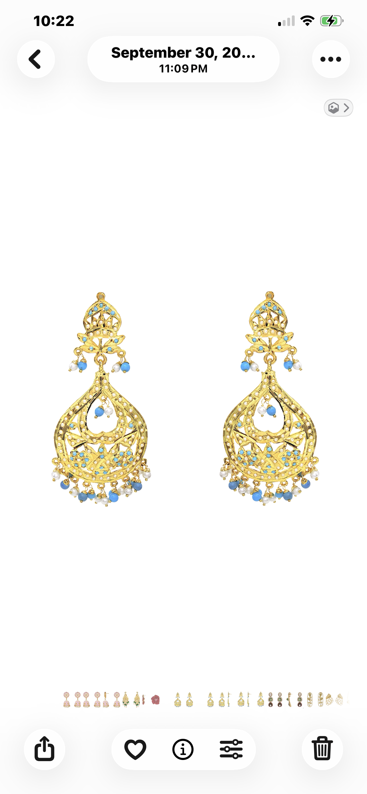 Kiza Jadau Earrings.