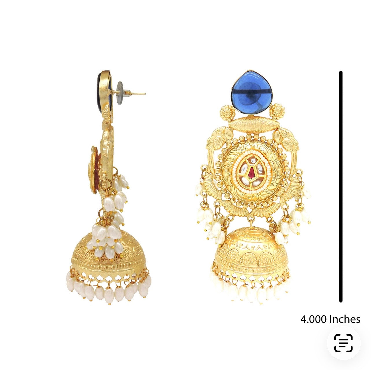 Gul E Bahar Traditional Earrings.