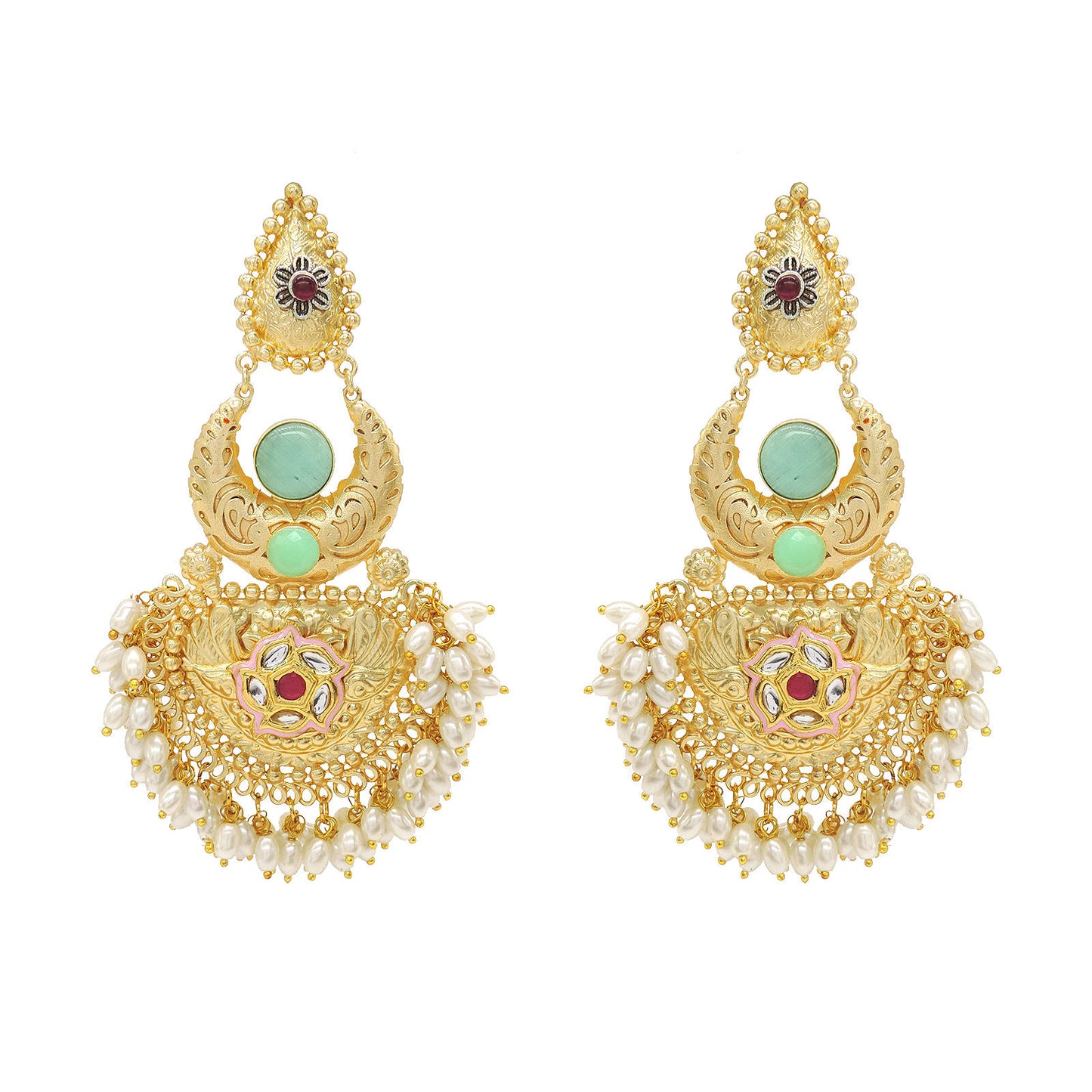 Kanak Kashmiri Earrings.