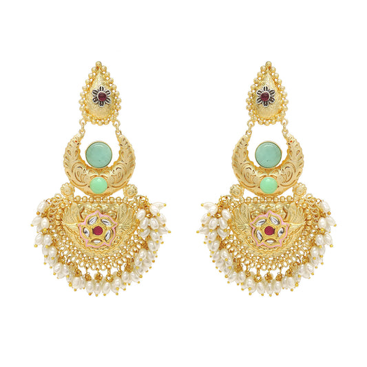 Kanak Kashmiri Earrings.