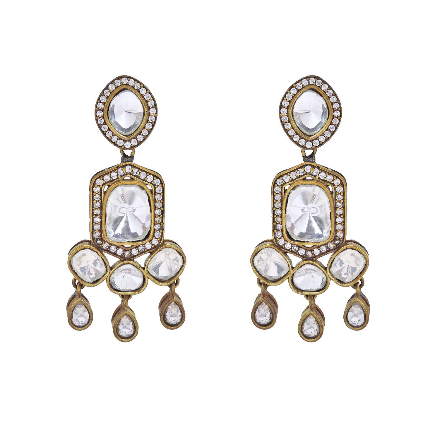Samira Polki Necklace Set.