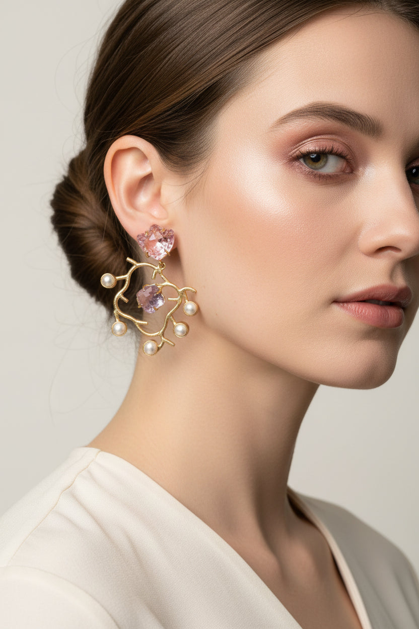 Trita Rose Earrings.
