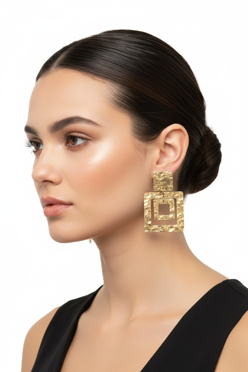 Geometric Earrings.