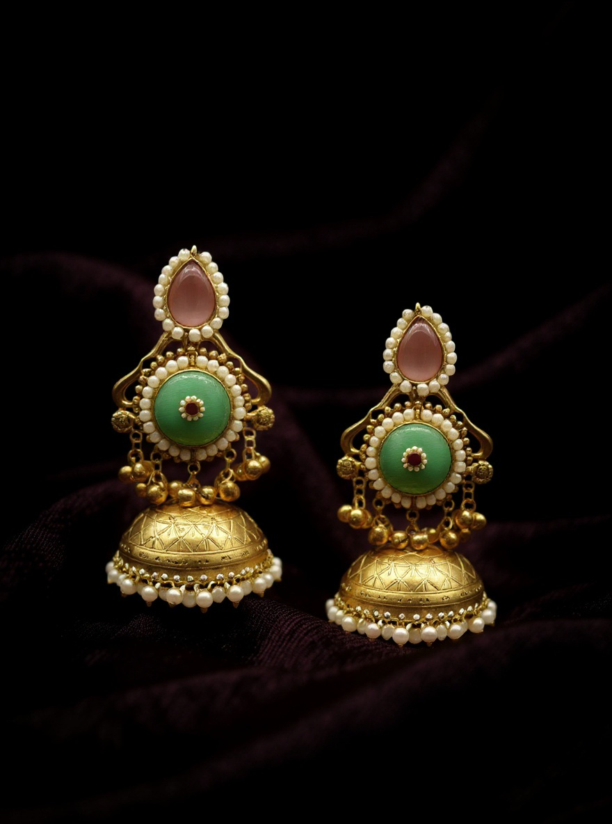 Kashmiri Jhumar Earrings.
