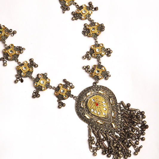 Antique Brass Necklace Set