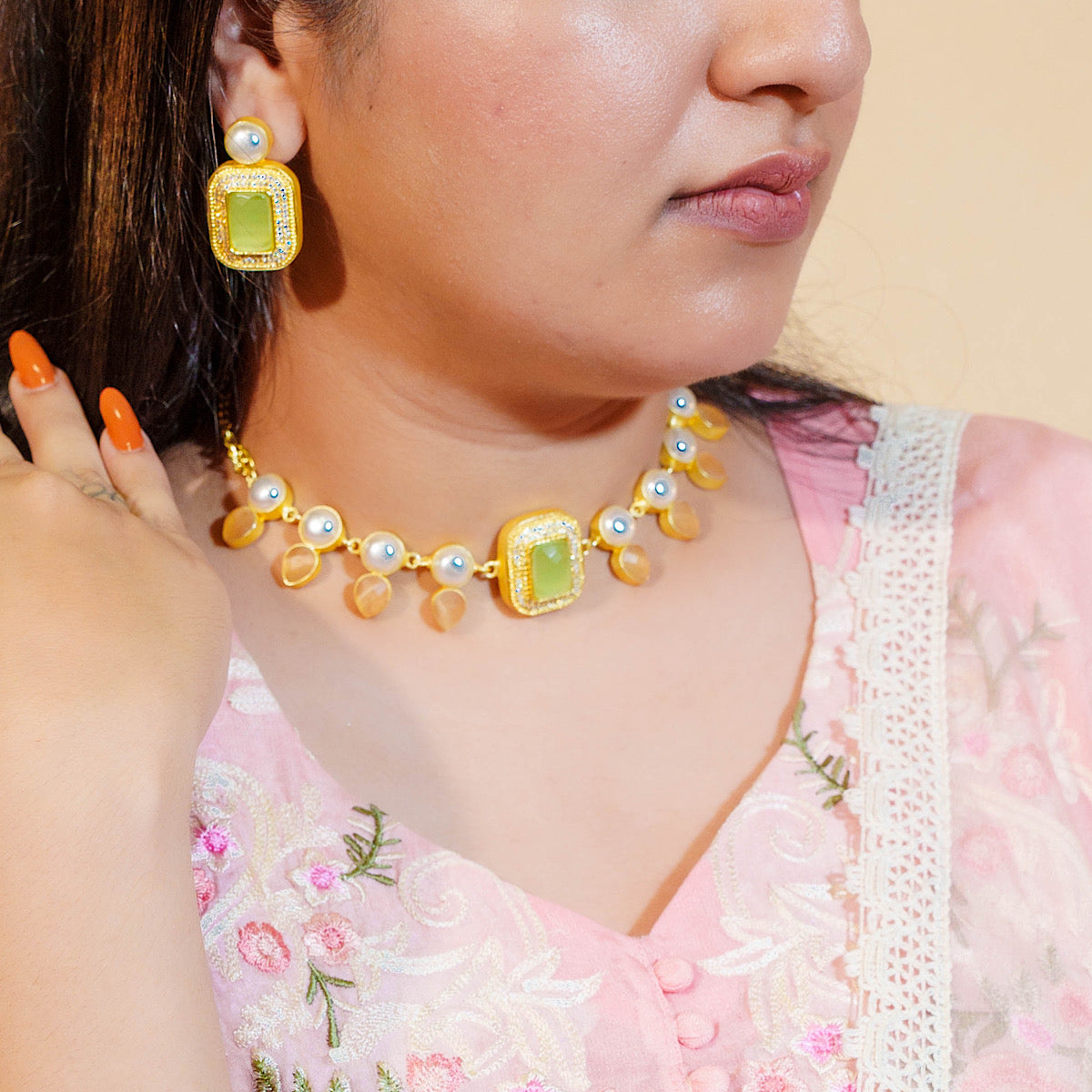 Zaara Necklace Set.